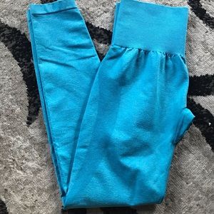 Nvgtn Aqua contour leggings